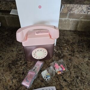 New In Box Pink Phone Water Bottle
